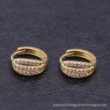 Fashion 18k Gold Color Huggies Earring Designs